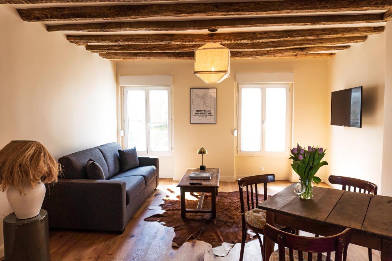 Les Nids Perches - Rue Sainte Croix Leilighet Mortagne-au-Perche Eksteriør bilde